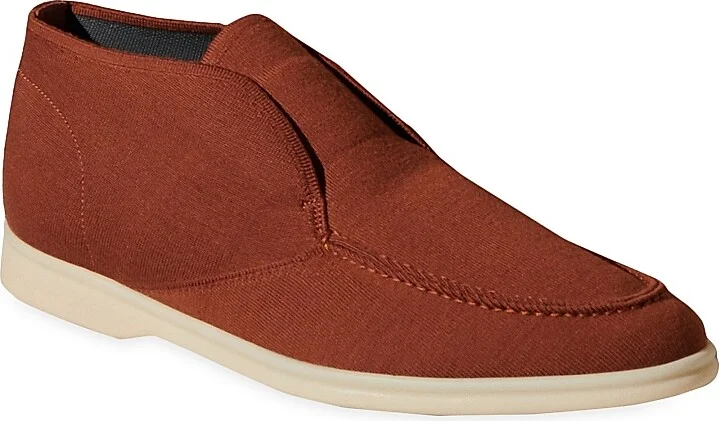Men's Open Knitted Walk Wish Shoes - Rust - Size 7 - Image 2
