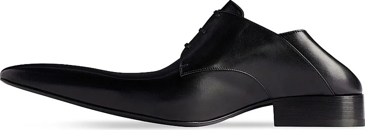Men's Opera Derby Shoes - Black - Size 10 - Image 6