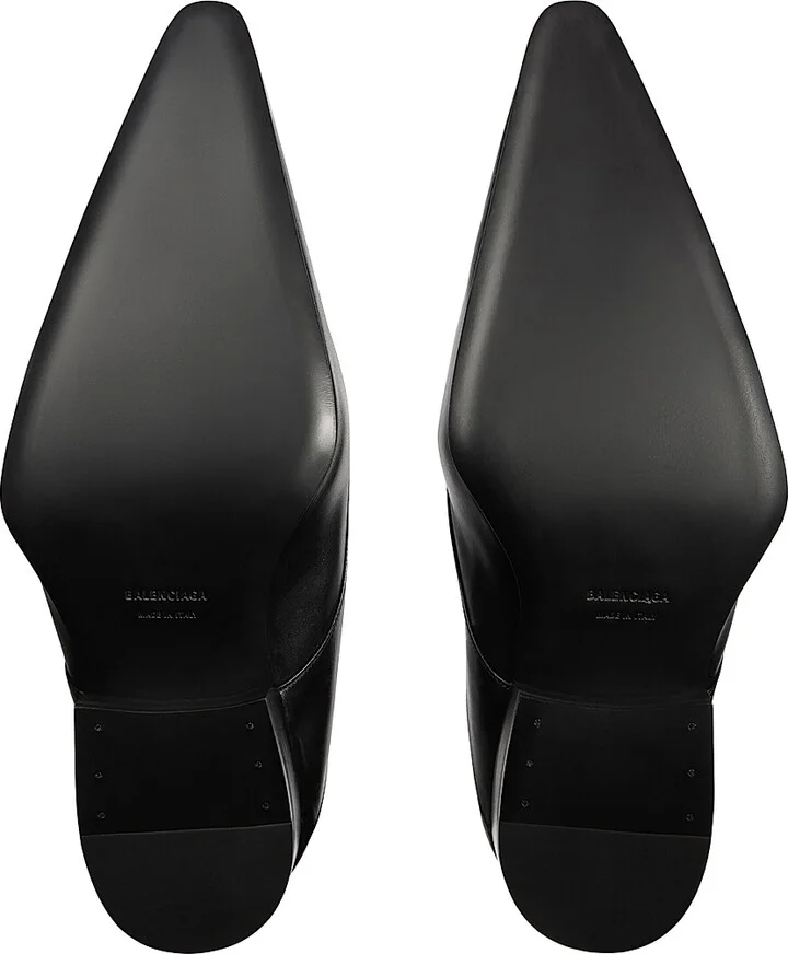 Men's Opera Derby Shoes - Black - Size 10 - Image 7