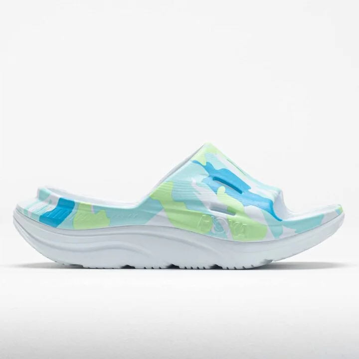 Men's Ora Recover Slide 3 Sandals In Illusion White