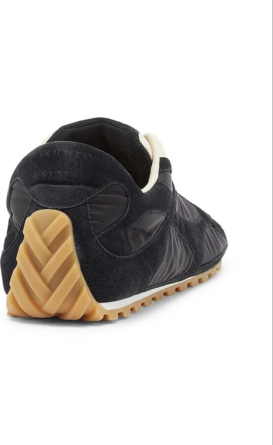 Men's Orbit Flash Suede Sneakers - Black - Size 6 - Image 3
