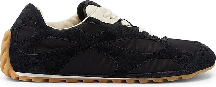 Men's Orbit Flash Suede Sneakers - Black - Size 6