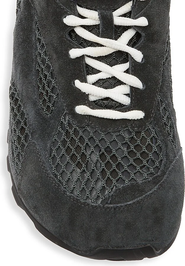 Men's Orbit Suede & Mesh Low-Top Sneakers - Sea Salt - Size 7 - Image 10