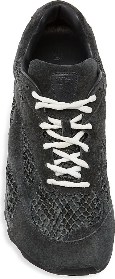 Men's Orbit Suede & Mesh Low-Top Sneakers - Sea Salt - Size 7 - Image 11