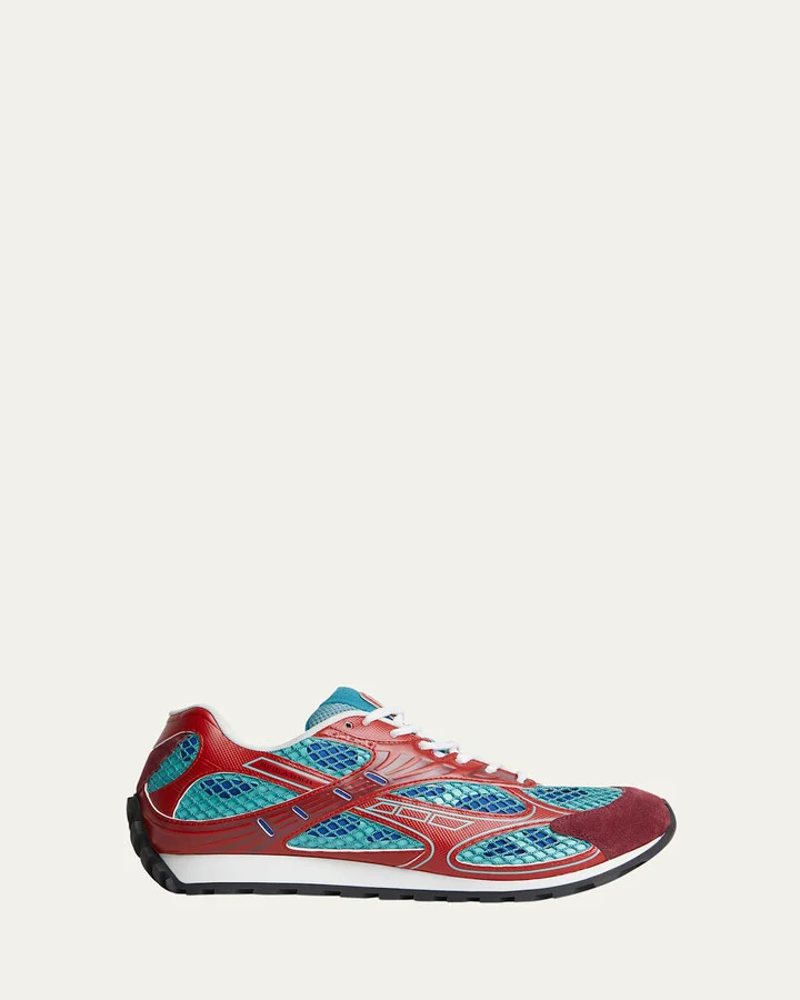 Men's Orbit Technical Fishnet Runner Sneakers