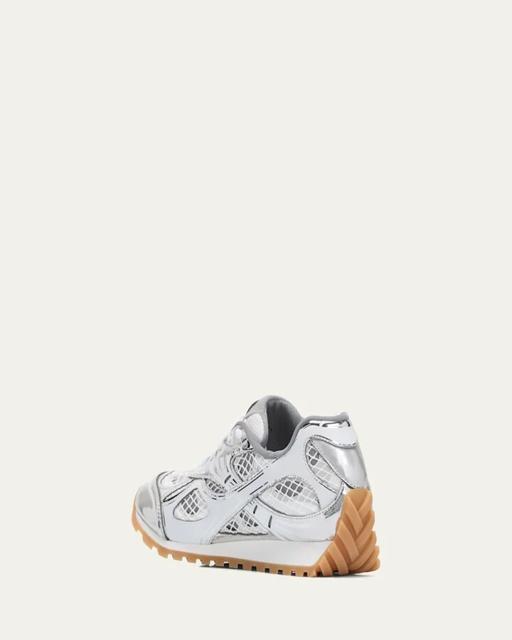 Men's Orbit Technical Fishnet Sneakers - Image 4