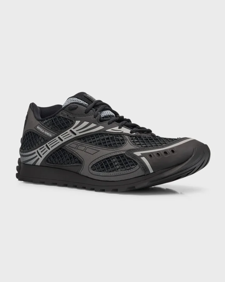 Men's Orbit Technical Fishnet Sneakers - Image 5
