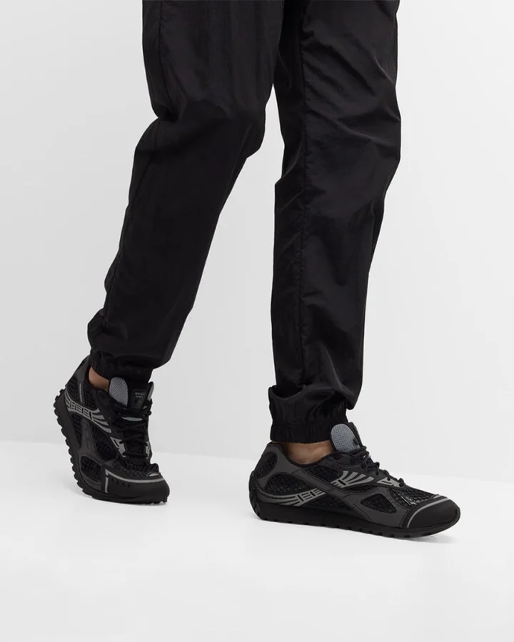 Men's Orbit Technical Fishnet Sneakers - Image 11