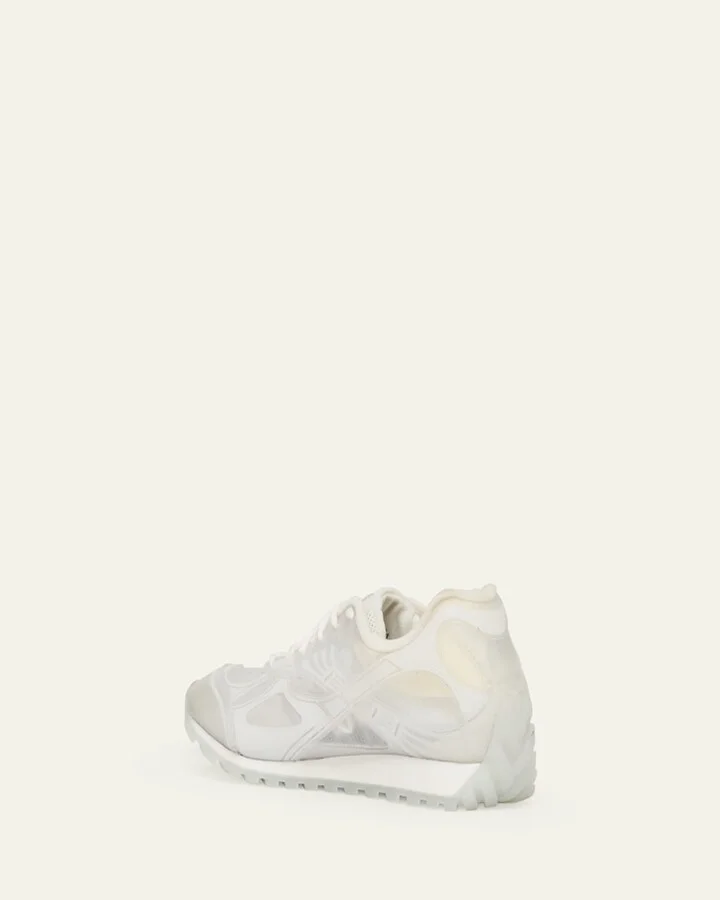 Men's Orbit Technical Rubber Runner Sneakers - Image 4