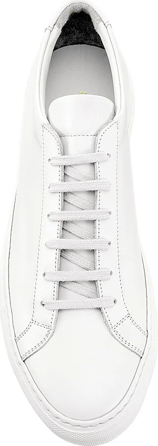 Men's Original Achilles Leather Low-Top Sneakers - White - Size 7 - Image 5
