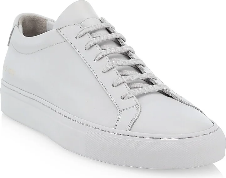 Men's Original Achilles Leather Low-Top Sneakers - White - Size 7 - Image 7