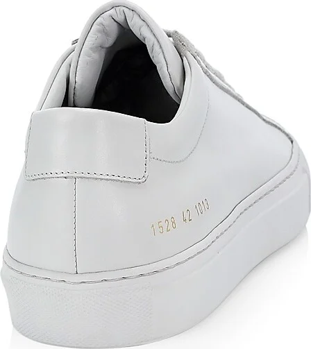 Men's Original Achilles Leather Low-Top Sneakers - White - Size 7 - Image 8