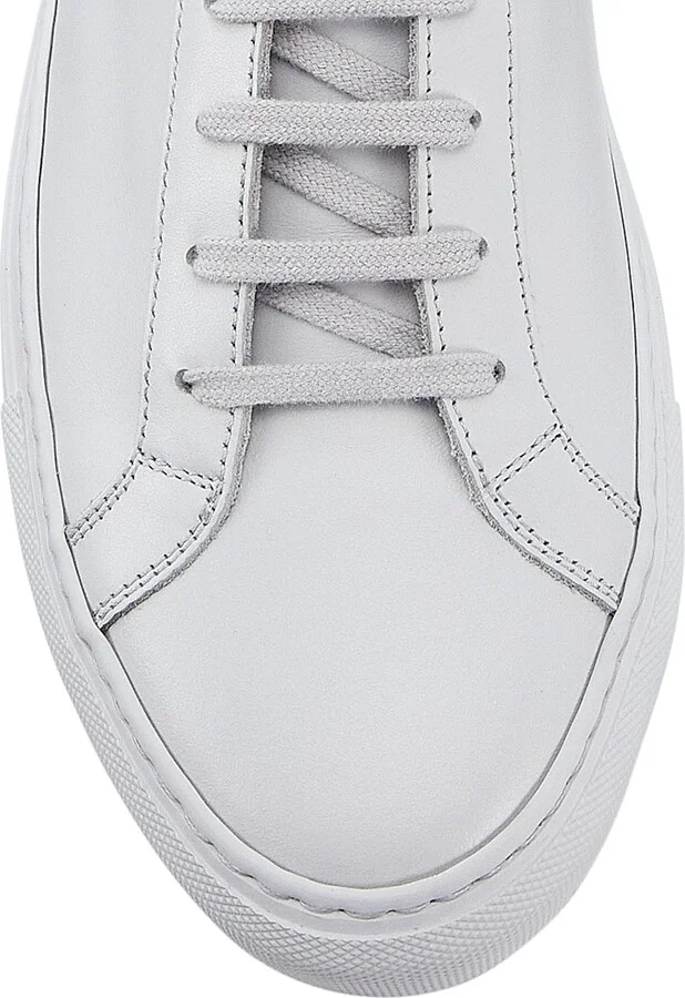 Men's Original Achilles Leather Low-Top Sneakers - White - Size 7 - Image 9