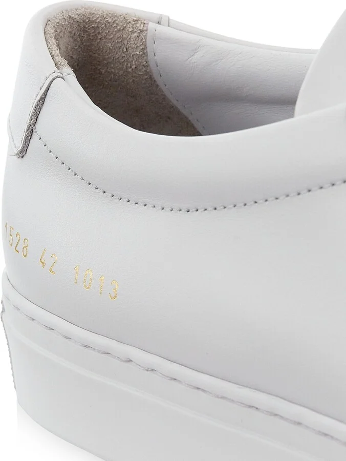 Men's Original Achilles Leather Low-Top Sneakers - White - Size 7 - Image 11