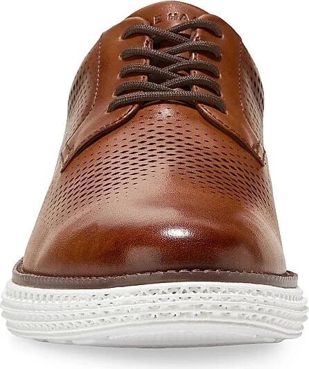 Men's OriginalGrand 2.0 Leather Oxfords - British Tan White - Size 10 - Image 4