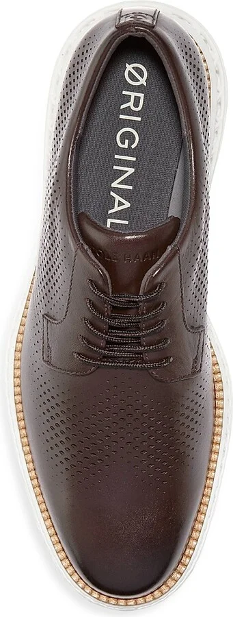 Men's OriginalGrand 2.0 Leather Oxfords - Dark Chocolate - Size 10 - Image 4