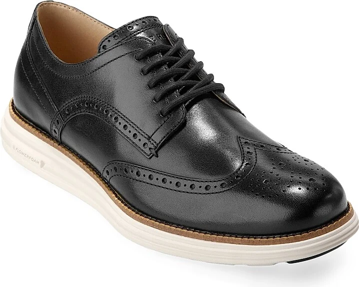 Men's OriginalGrand Remastered Wingtip Oxfords - Black Ivory - Size 10 - Image 2