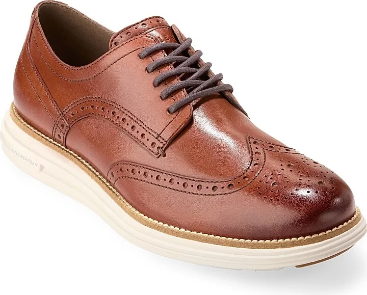 Men's OriginalGrand Remastered Wingtip Oxfords - Black Ivory - Size 10 - Image 6