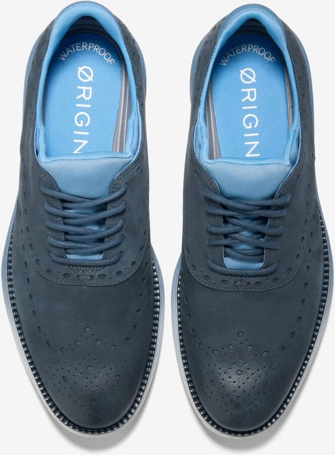 Men's ØriginalGrand Ultra Waterproof Wingtip Oxfords - Image 4