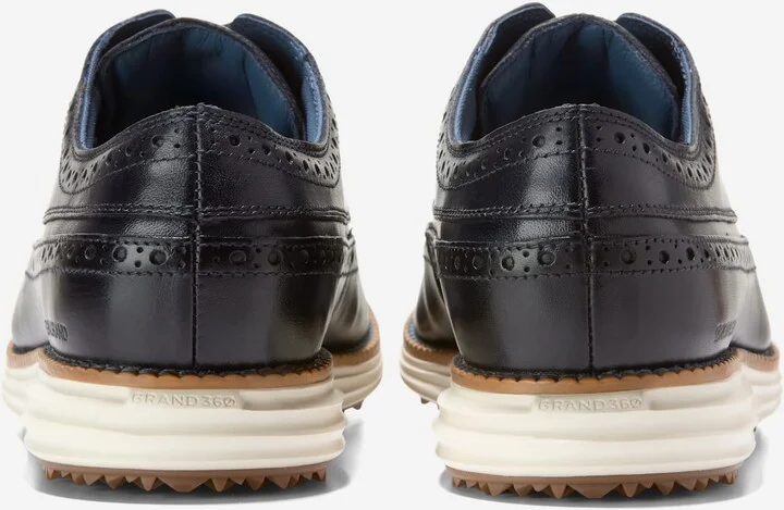Men's ØriginalGrand Wingtip Oxford Golf Shoes - Image 3