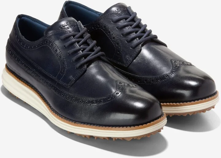 Men's ØriginalGrand Wingtip Oxford Golf Shoes - Image 5