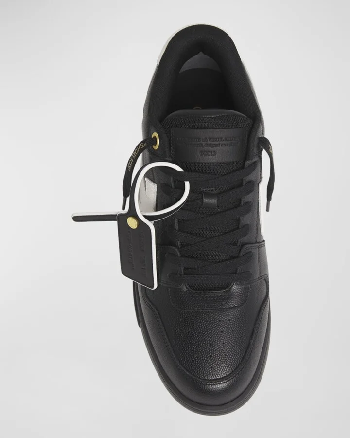 Men's Out of Office Basketball Leather Sneakers - Image 2