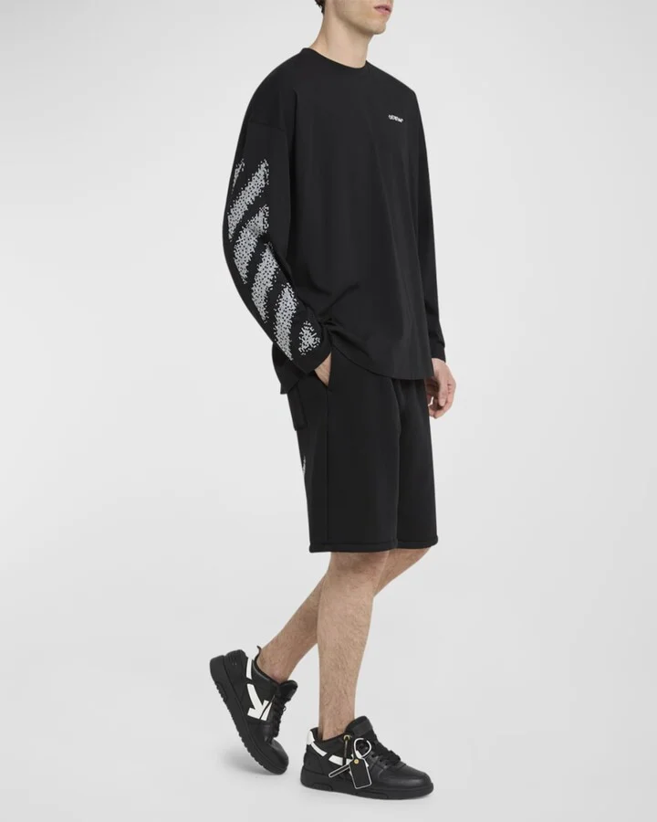 Men's Out of Office Basketball Leather Sneakers - Image 5