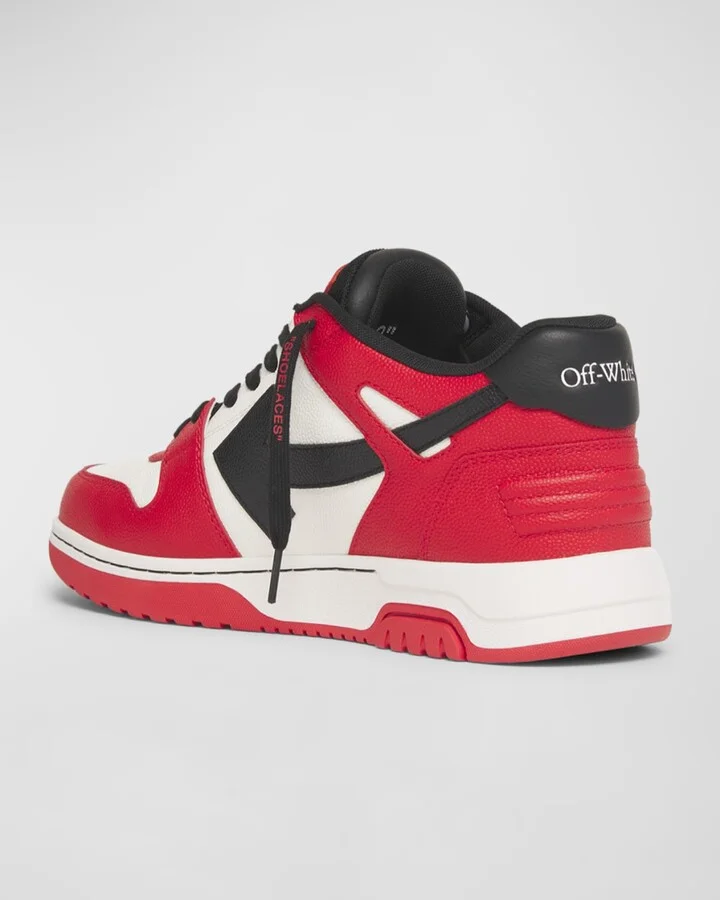 Men's Out of Office Basketball Leather Sneakers - Image 2