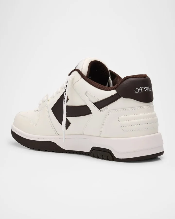 Men's Out Of Office Bicolor Leather Sneakers - Image 10