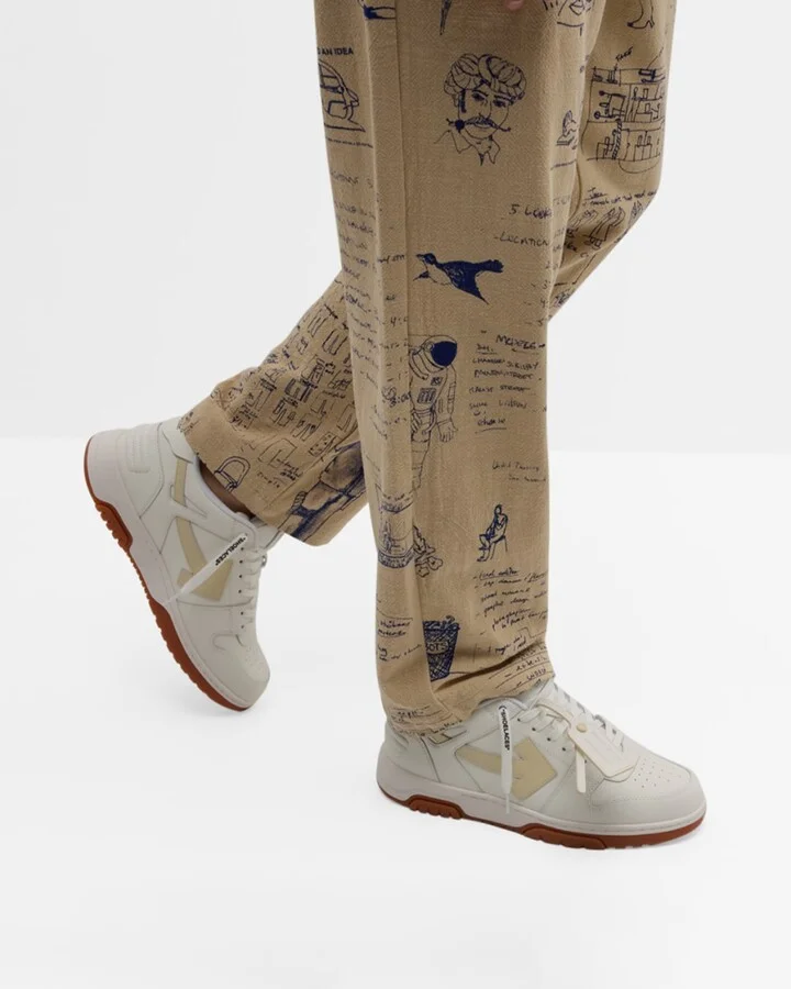 Men's Out Of Office Bicolor Sneakers - Image 5