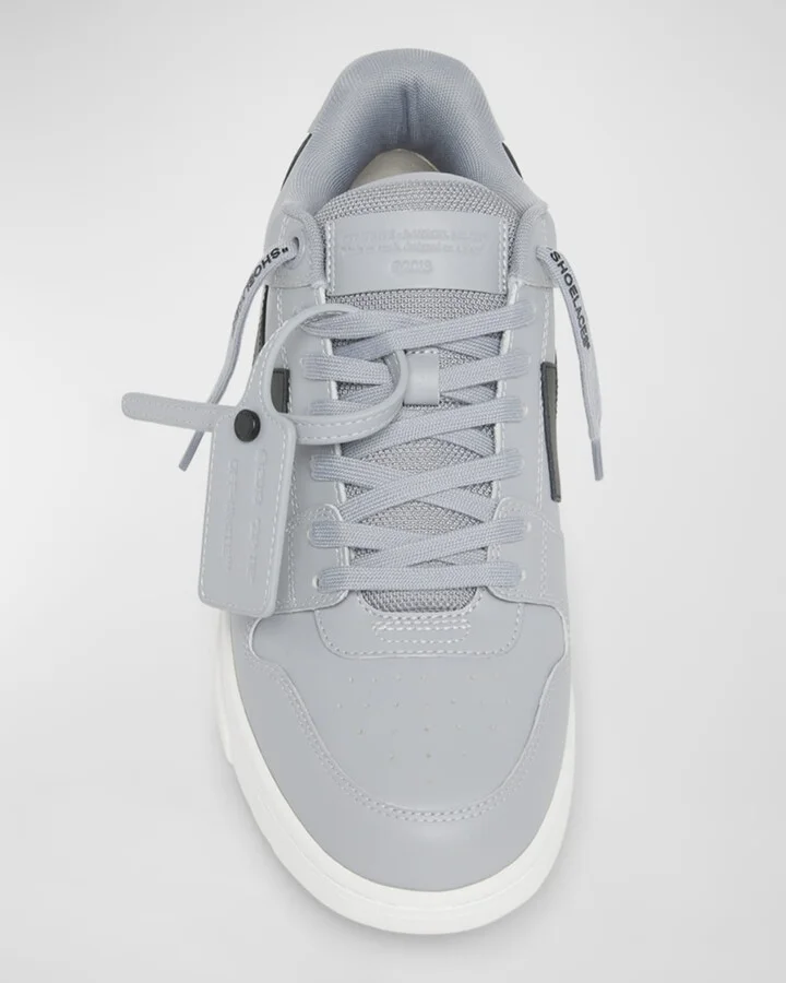 Men's Out Of Office Leather Low-Top Sneakers - Image 2