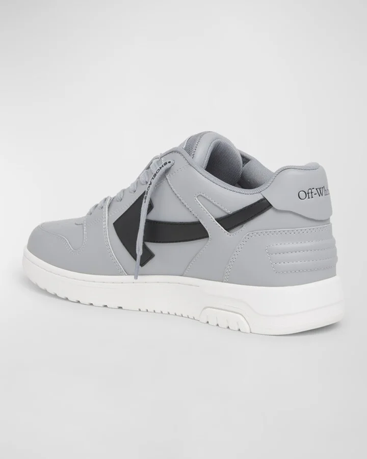Men's Out Of Office Leather Low-Top Sneakers - Image 6