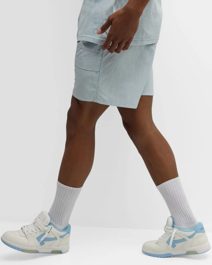 Men's Out Of Office Leather Low-Top Sneakers - Image 3
