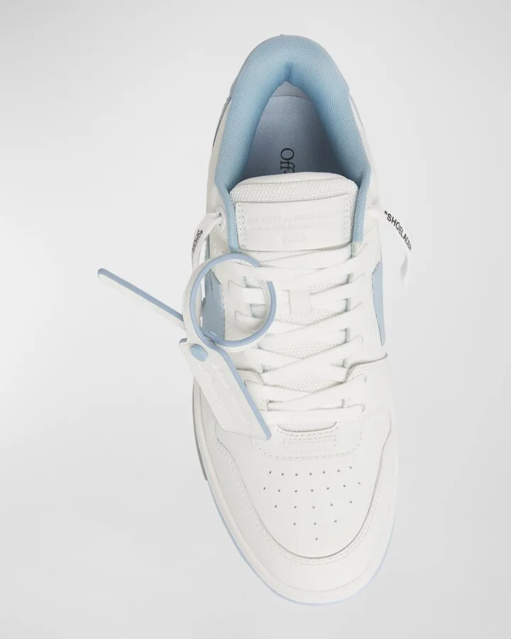 Men's Out Of Office Leather Low-Top Sneakers - Image 4