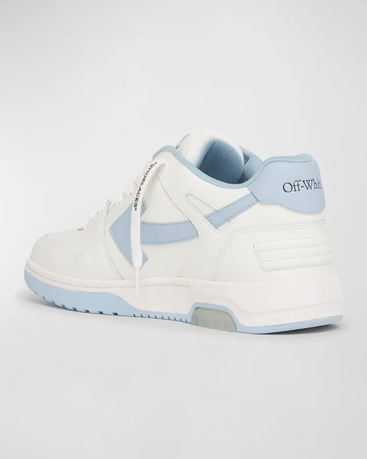 Men's Out Of Office Leather Low-Top Sneakers - Image 5