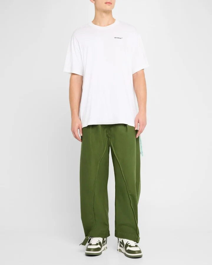 Men's Out Of Office Leather Low-Top Sneakers - Image 4