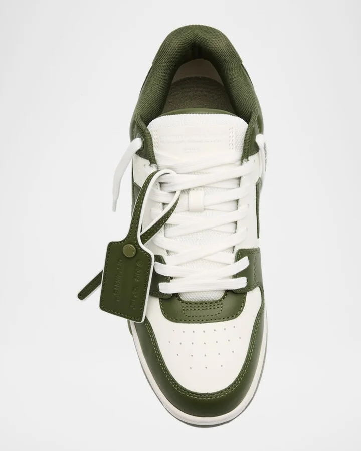 Men's Out Of Office Leather Low-Top Sneakers - Image 5
