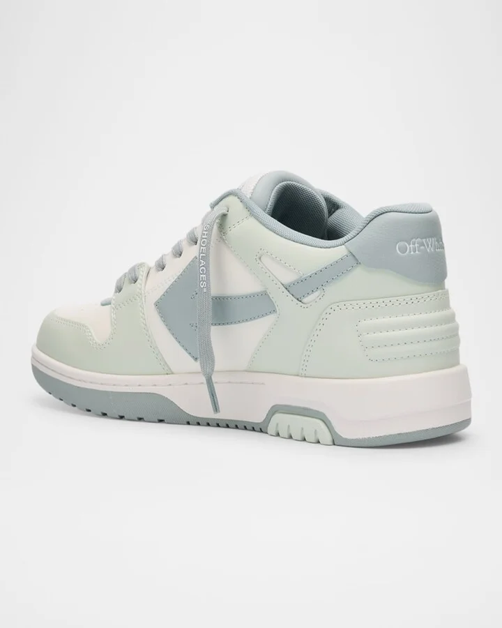Men's Out Of Office Leather Low-Top Sneakers - Image 2