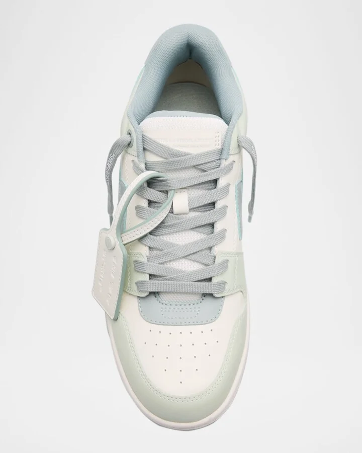 Men's Out Of Office Leather Low-Top Sneakers - Image 3