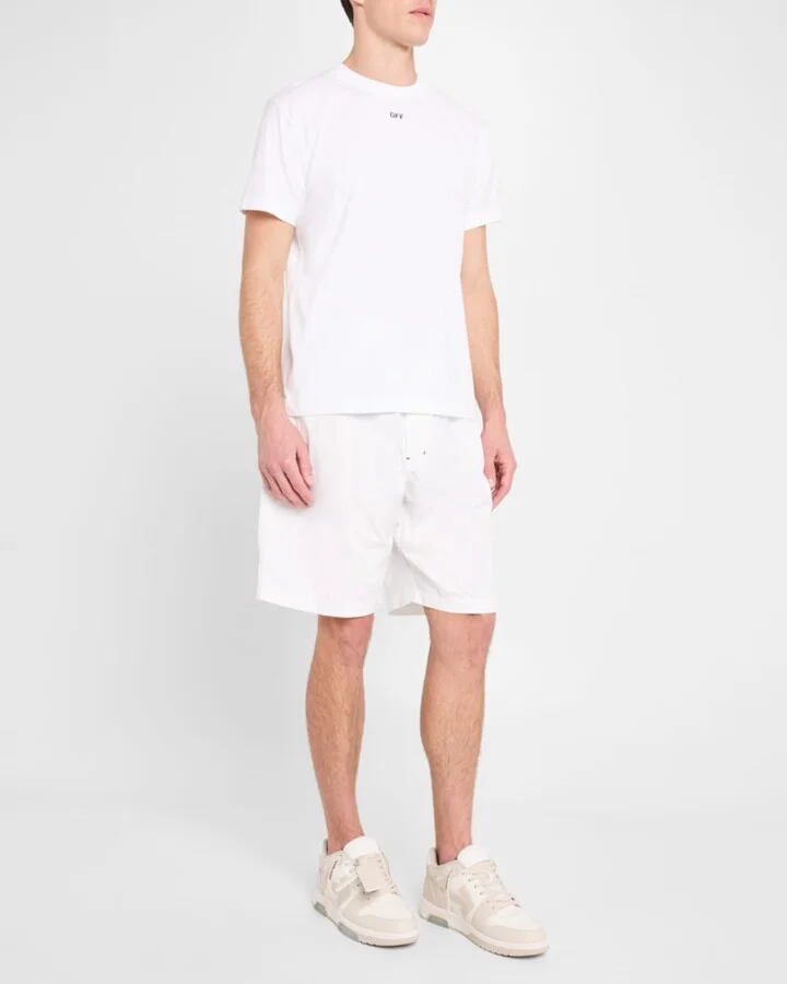Men's Out Of Office Leather Low-Top Sneakers - Image 2