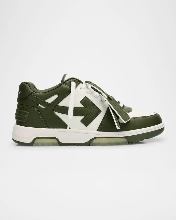 Men's Out Of Office Leather Low-Top Sneakers