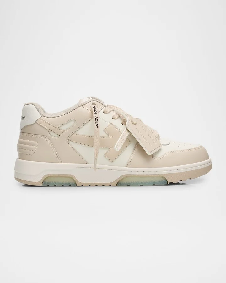 Men's Out Of Office Leather Low-Top Sneakers