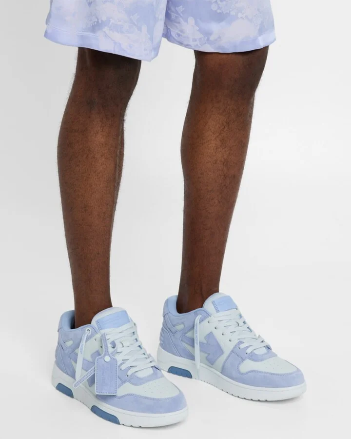 Men's Out Of Office Suede Low-Top Sneakers - Image 6