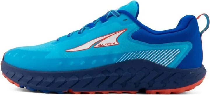 Men's Outroad 2 Trail Running Shoes In Neon/blue