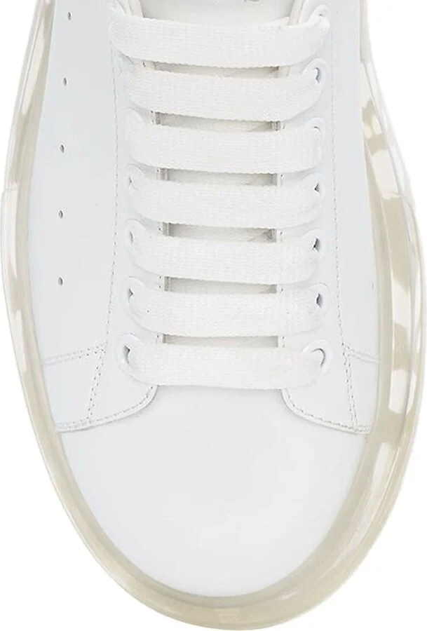 Men's Oversized Gel Sole Leather Platform Sneakers - Image 4