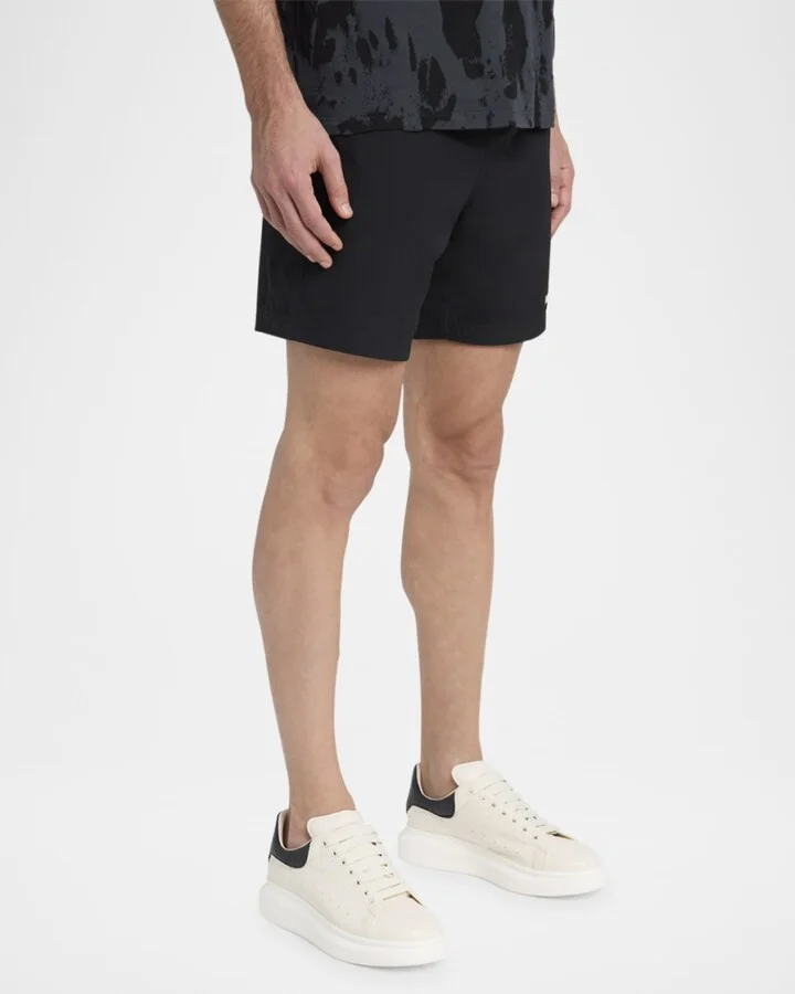 Men's Oversized Grainy Leather Low-Top Sneakers - Image 2