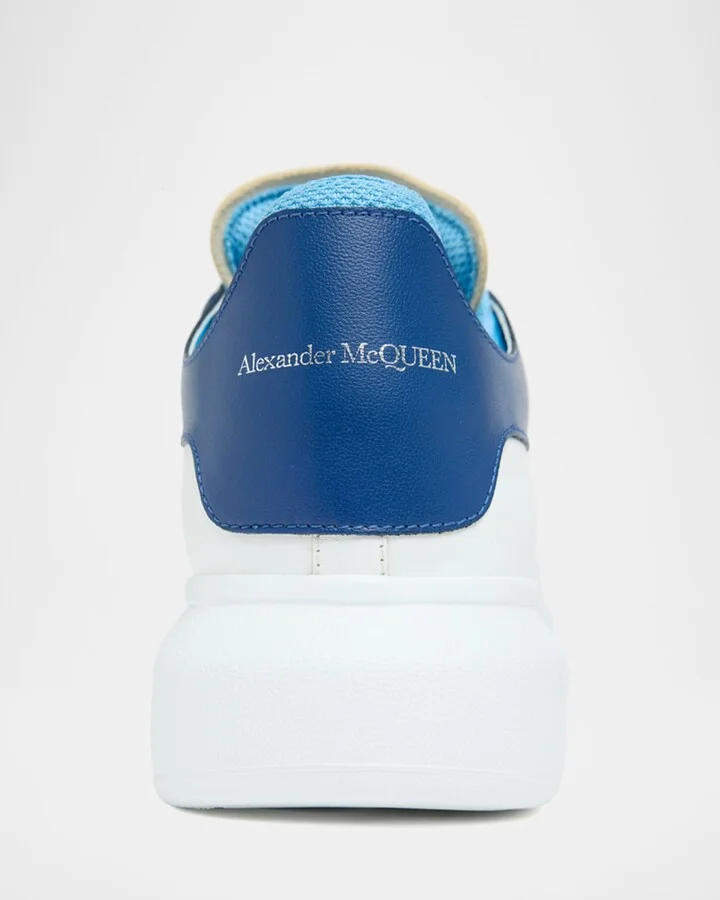 Men's Oversized Leather Double-Backstay Sneakers - Image 2