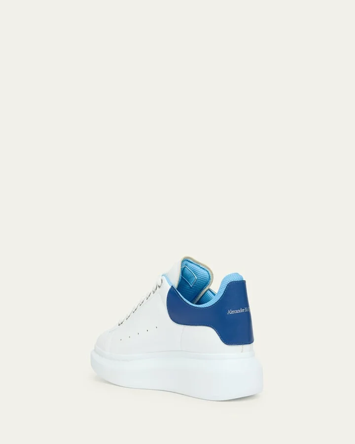 Men's Oversized Leather Double-Backstay Sneakers - Image 7