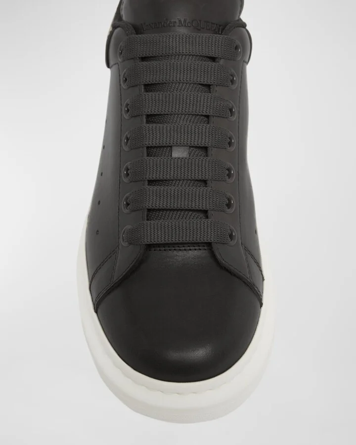 Men's Oversized Leather Low-Top Sneakers - Image 7