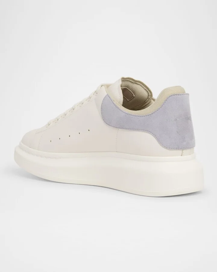 Men's Oversized Leather Low-Top Sneakers - Image 8